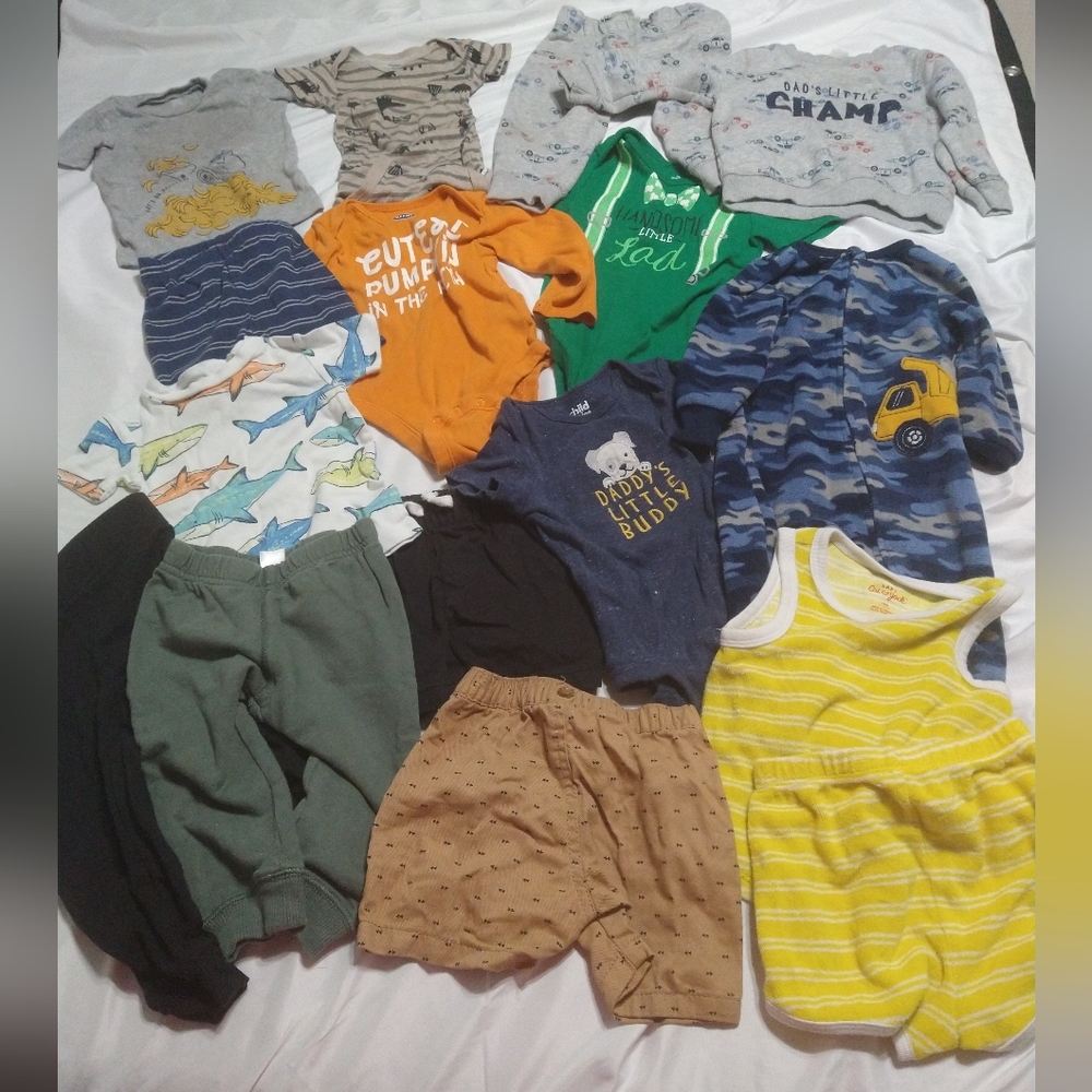 Baby Boy Clothes/18 Piece Set/ Baby Clothes/12Months /18months